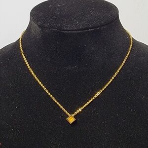 Vintage Trifari Minimalist Rhinestone Pendant